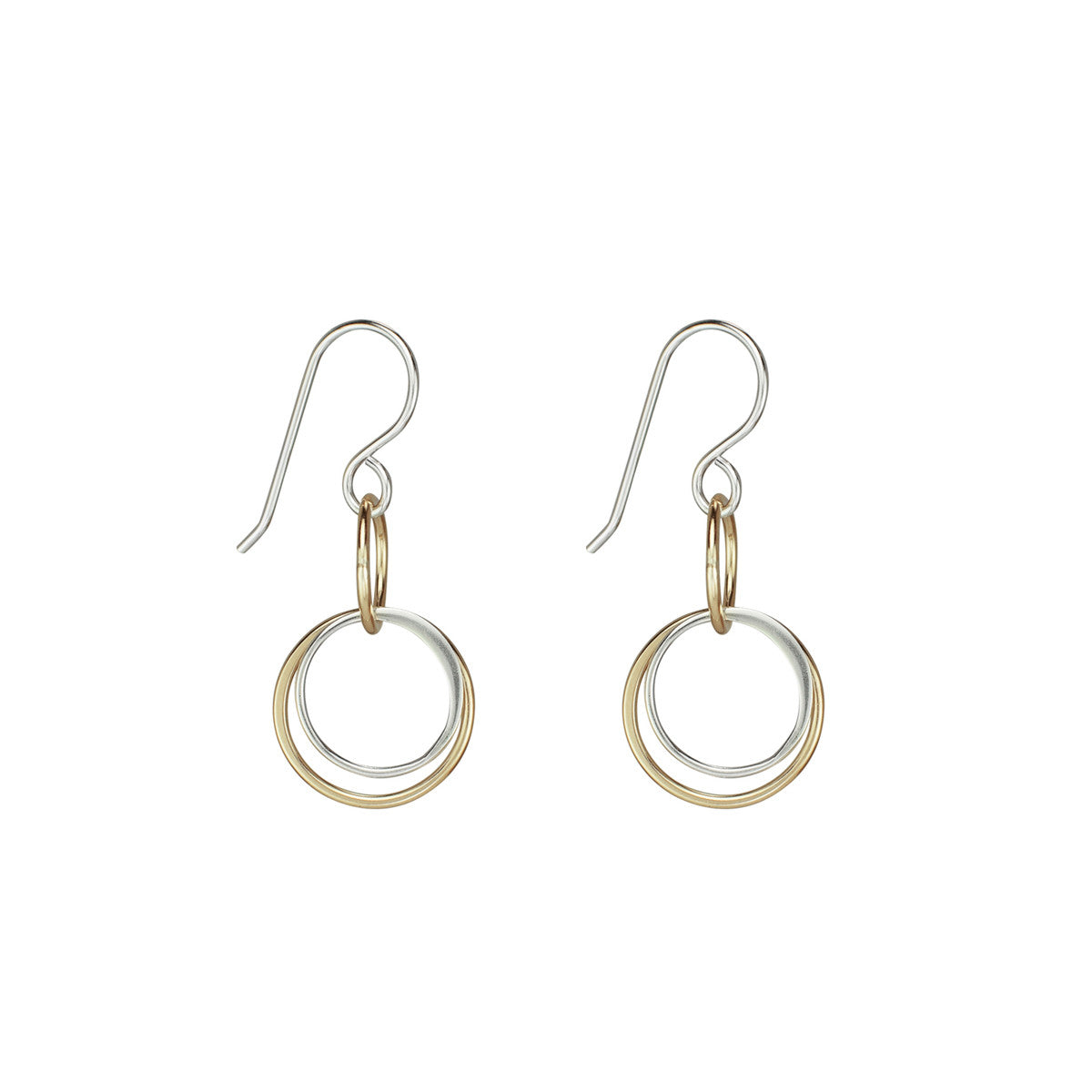 Silver Pink Flower Mini Drop Earrings – GIVA Jewellery