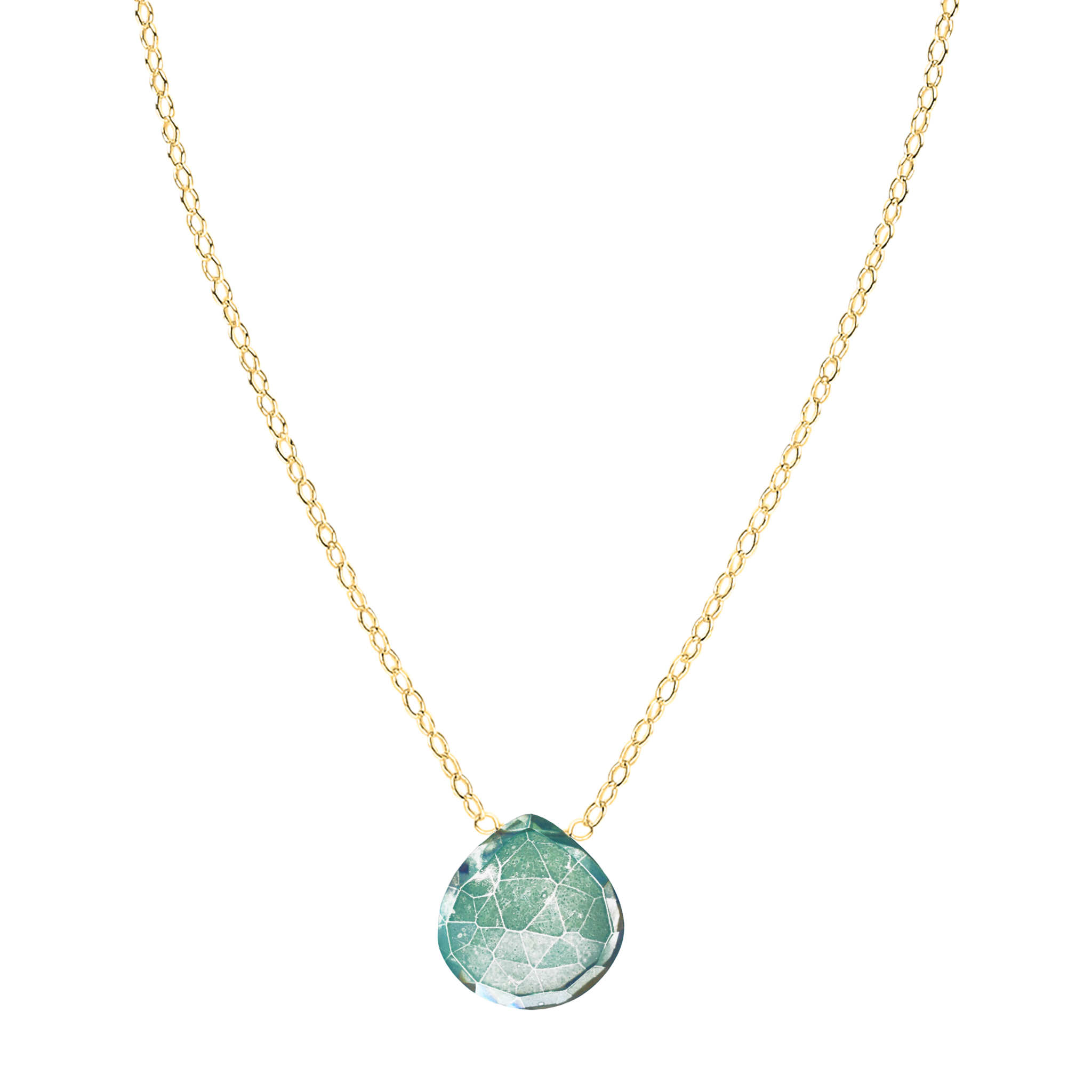 Ella Gold Gemstone Necklace