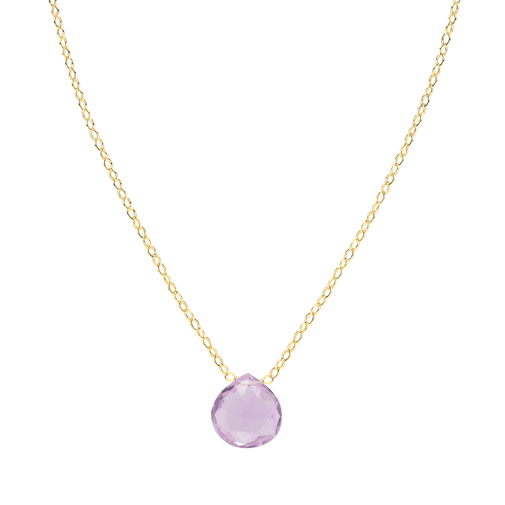 Ella Gold Mini Gemstone Necklace