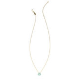 Ella Gold Mini Gemstone Necklace